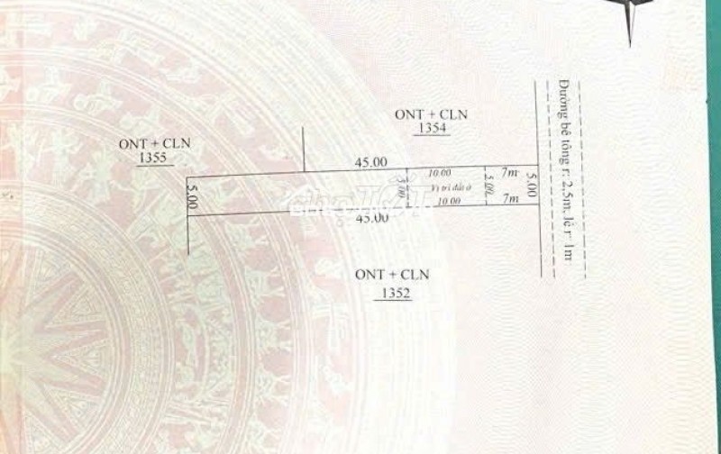 Chính chủ cần bán lô đất 225m2 - Phú Trung 6, Xã Đại Hiệp, Huyện Đại Lộc, Quảng Nam