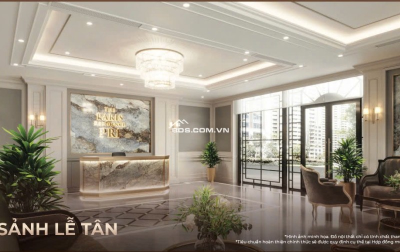 Căn hộ chung cư cao cấp tòa nhà Paris 1 Vinhomes Ocean Park