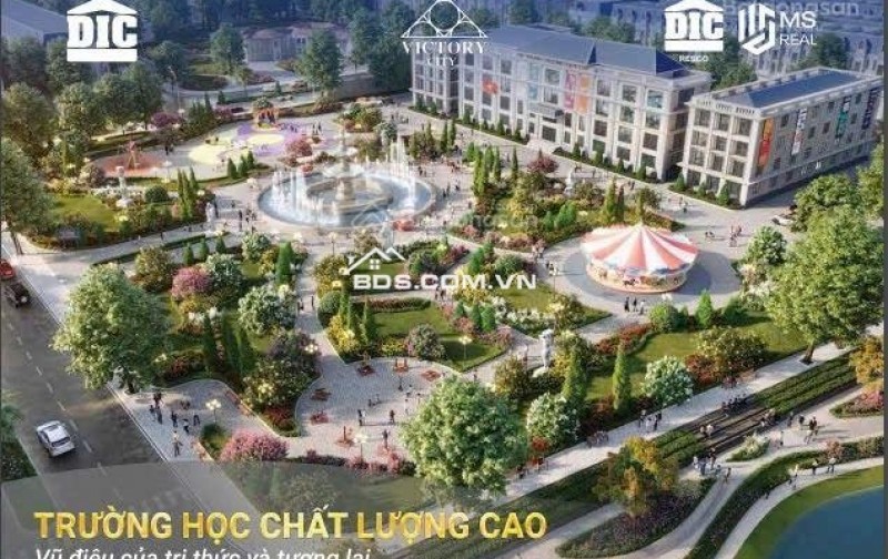 Bán đất nền dự Án DIC Victory City, 1,25 tỷ, 95m2, Phường 4, Vị Thanh, Hậu Giang