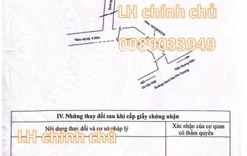 Bán gấp đất hẻm 235/48 Đồng Văn Cống, An Thới, Bình Thuỷ, Cần Thơ (Chính chủ, miễn trung gian)