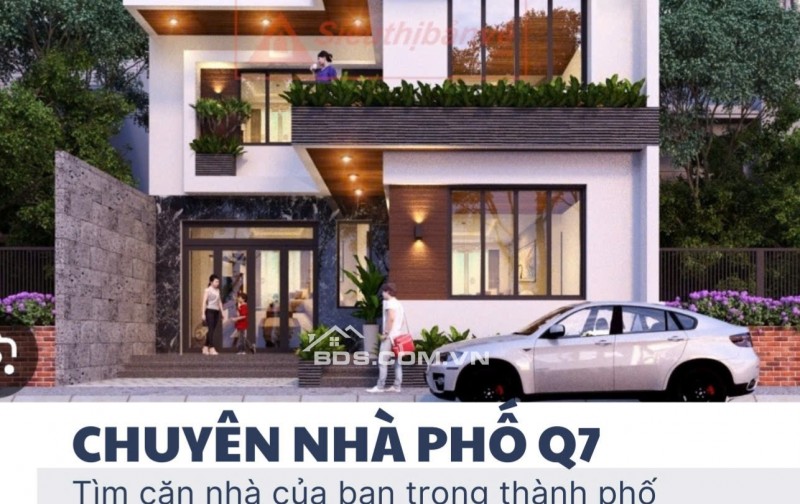 BÁN NHÀ 4 TẦNG - HUỲNH TẤN PHÁT Q7 - XE HƠI NGỦ TRONG NHÀ - NGANG KHỦNG 6.3X19 - CHỈ 9.3 TỶ. GỌI NGAY: 0978326694 Ms Cát TL.