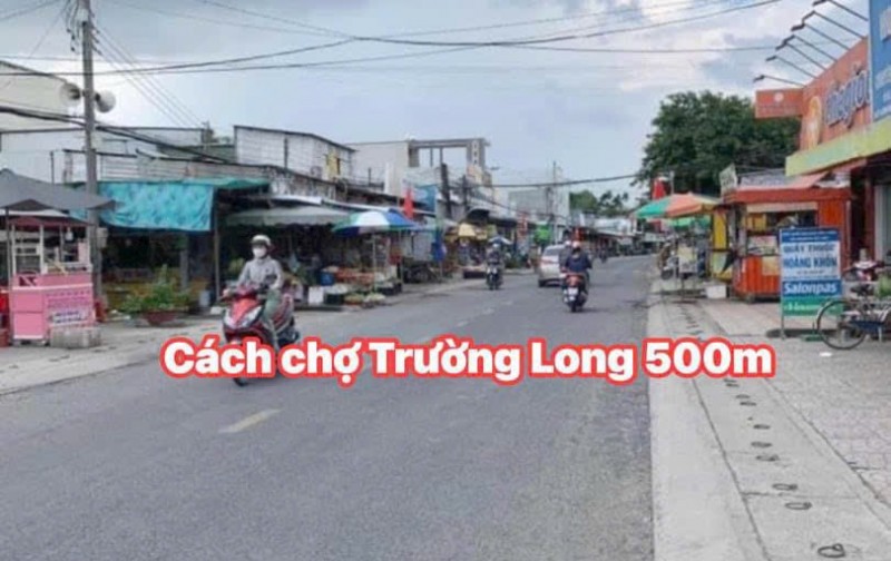 Bán mảnh đất mặt tiền TL926 2 mặt tiền cách chợ Trường Long 500m