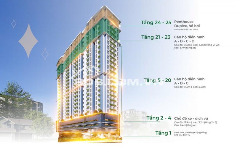 Căn hộ Mia – Không gian sống 100m2 dành cho vợ chồng trẻ