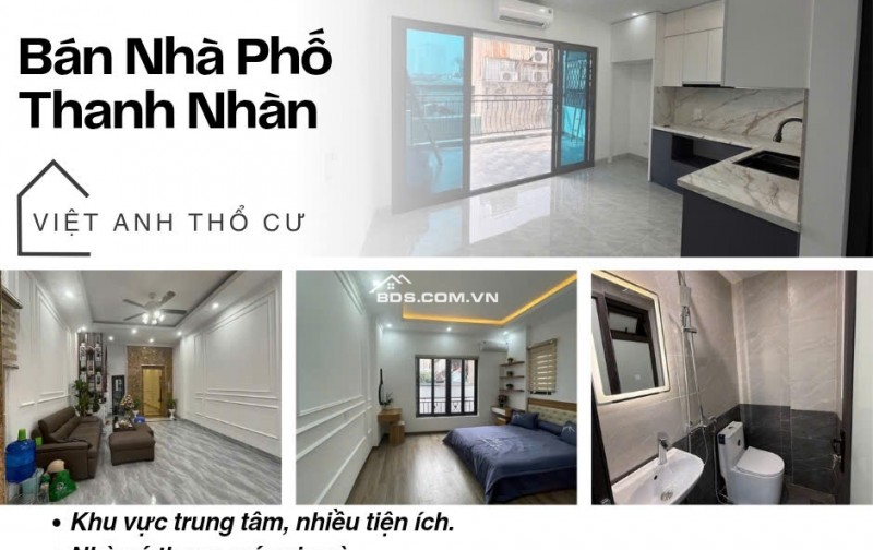 Bán nhà phố Thanh Nhàn, Sổ Chính Chủ Nở Hậu, Nhà Mới Đẹp, 31mx5T, Giá: 7.8 Tỷ, Lh: 0396935190.