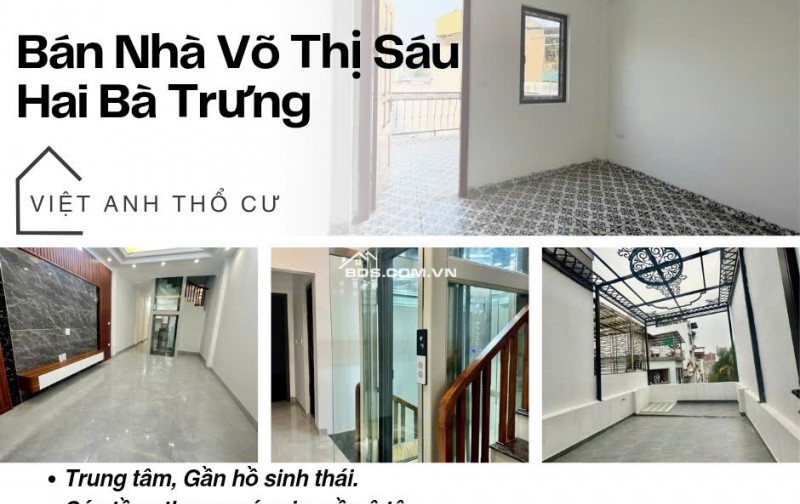 Bán nhà phố Võ Thị Sáu, Nội Thất Hiện Đại, Vài Bước Ô Tô, 40mx6T, Giá: 9.4 Tỷ, Lh: 0396935190.