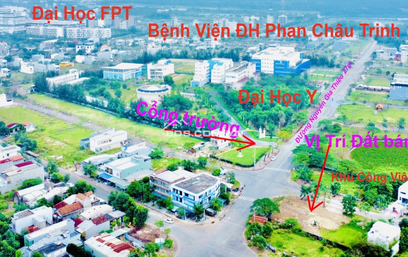 10X24,5M 4,75 TỶ ( 19,4 TR/M2) ĐẤT NGAY CỔNG TRƯỜNG ĐẠI HỌC Y DƯỢC