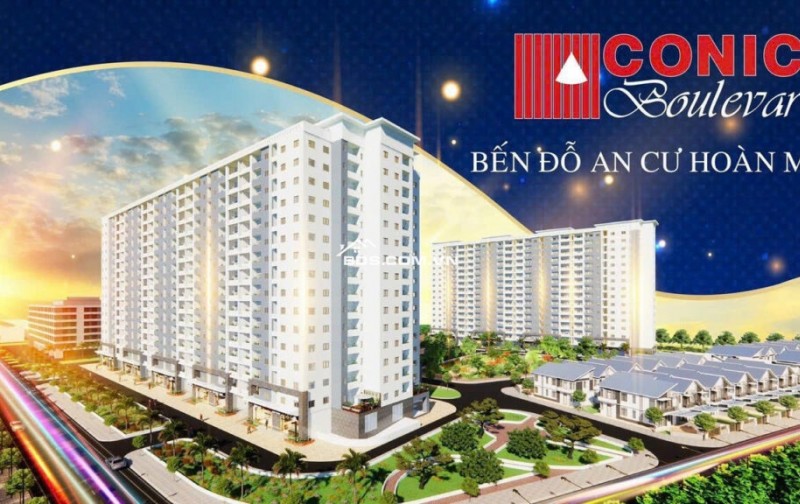 Căn hộ Conic Boulevard Bình Chánh, giá chỉ 37 tr/m², CK tới 15%. CDT 0917688586