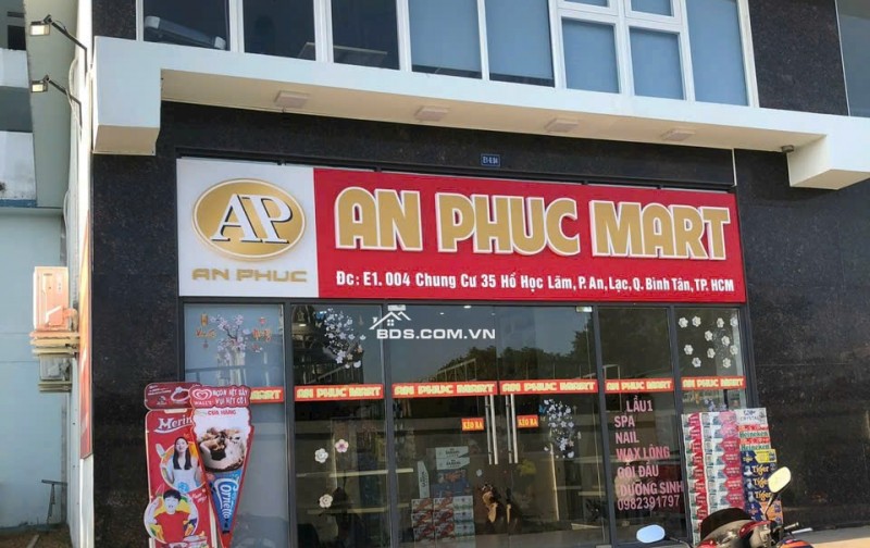 Cho thuê Shophouse Góc 2 Mặt Tiền ,đường Hồ Học Lãm,Q.Bình Tân_DT: 98m2 Giá 20 Triệu