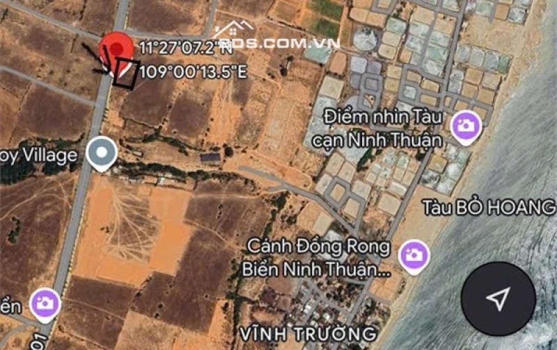 Bán đất tại Xã Phước Dinh, Thuận Nam, Ninh Thuận, giá cực chất 3,495 tỷ, 1000m2