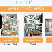 Căn hộ Lavida Plus Q7 1Pn giá 3 tỷ, 2PN, 74m2 giá 4,1 tỷ. Ck 5%. CĐT 0989064586