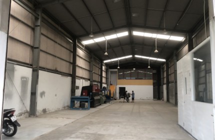 Cho thuê kho xưởng 300m2, 380m2, 450m2 trục Hà Huy Giáp Quận 12