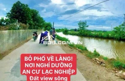 MẢNH ĐẤT TÀI LỘC  “296,5 M2 VIEW SÔNG” CÓ SỔ