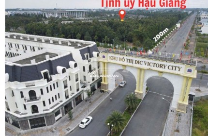 Mở bán Đất nền sẵn sổ TTTP -  DIC Victory Hậu Giang ưu đãi chiết khấu lên tới 10% trực tiếp từ CDT DIC