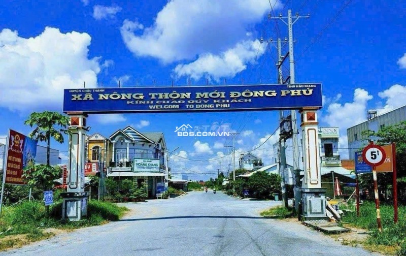 Cần bán nền 1,050 tỷ Đông Phú Châu Thành Hậu Giang