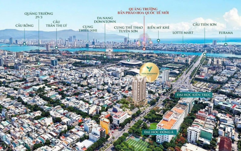 BÁN CĂN HỘ VIEW SÔNG HÀN – THE VISTA RESIDENCE ĐÀ NẴNG