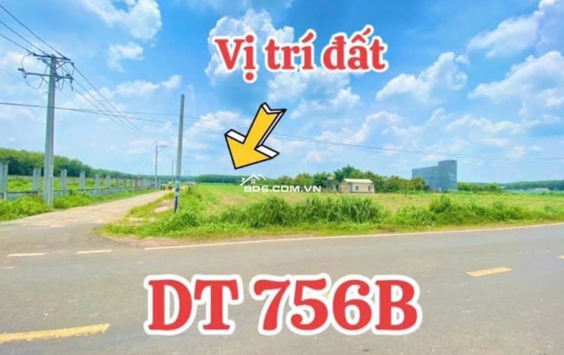 Bán 2 lô MT(500m2) thổ cư gần chợ, KCN cty dân cư hiện hữu, tiện ích đầy đủ như Sài Gòn