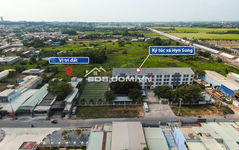 Cần bán gấp lô đất ngay KTX Hyo Sung Nhơn Trạch, Đồng Nai