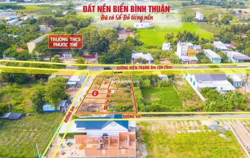 CHÍNH CHỦ BÁN RẺ: Đất Biển Bình Thuận – Thổ Cư 100%, Sở hữu ngay chỉ với 240 Triệu, Chốt Nhanh!