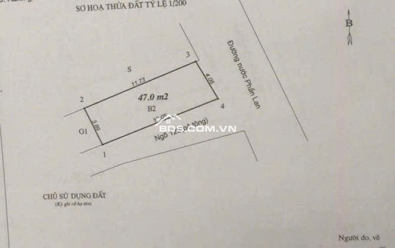 Nhà 47m Tứ Liên, Tây Hồ, 3 tầng, lo góc kinh doanh tốt, ô tô ngủ trong nhà. giá 5.45 tỷ