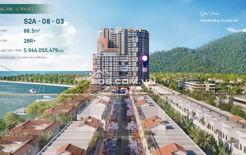 ĐỈNH NÓC KỊCH TRẦN CĂN 2 PN VIEW PHÁO HOA , GIÁ ƯU ĐÃI CHỈ CÓ TRONG THÁNG 3 , CK 21%