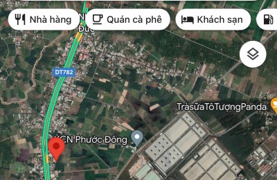 Bán 505m2 Đất Chính Chủ Ngay Khu Công Nghiệp Phước Đông Sát Đường 782 Tại Xã Bàu Đồn Gò Dầu