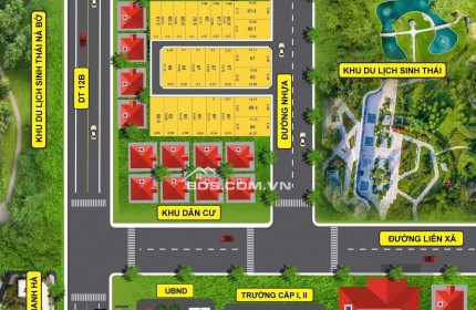 Quỹ đất có vị trí vàng tại thị trấn Thanh Hà Lạc Thuỷ Hoà Bình