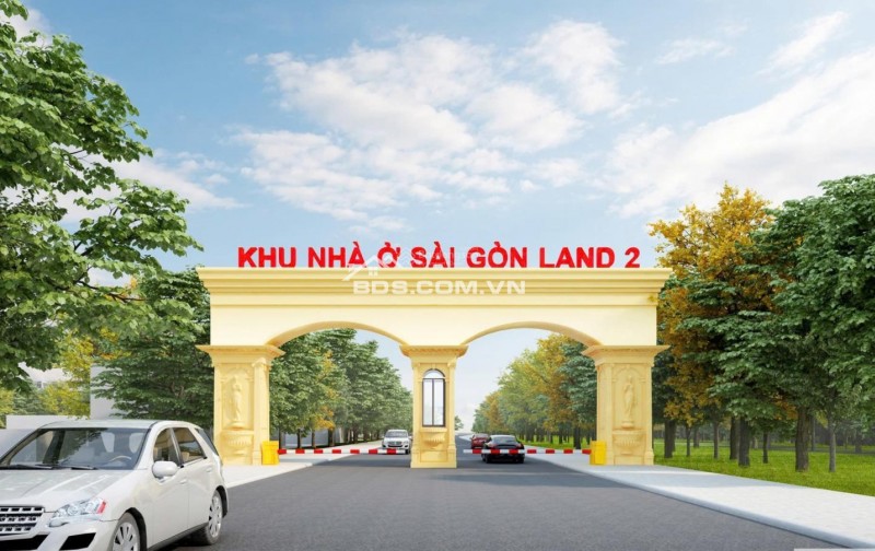 Bán đất nền khu nhà ở Sài Gòn Land 2, 95 m2, giá chỉ hơn 1 tỷ, thanh toán 320tr, sang tên ngay