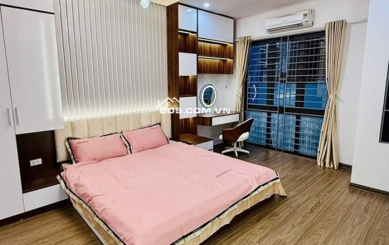 Nhà Đẹp Ngõ Thông Rộng Giáp Nhị, Hoàng Mai 35m, 5 tầng, mt 4m, giá 7.95 tỷ.