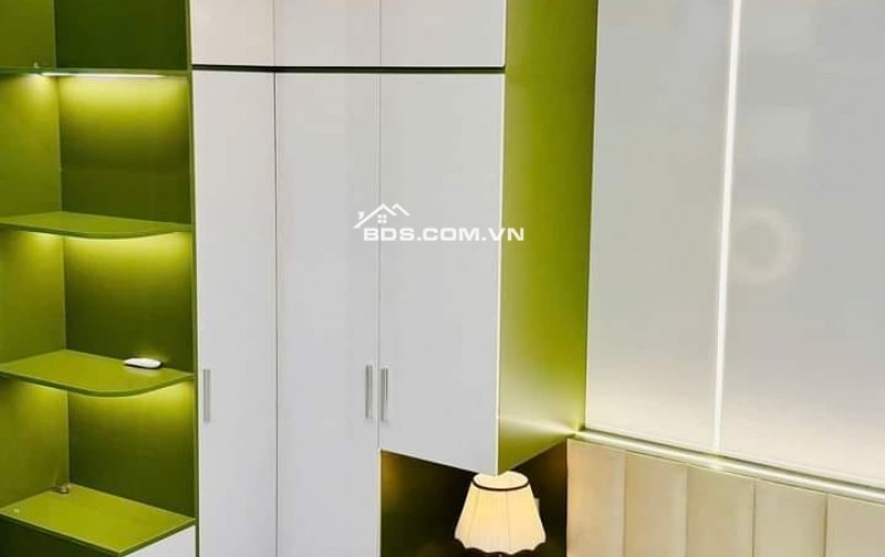 Nhà Đẹp Ngõ Thông Rộng Giáp Nhị, Hoàng Mai 35m, 5 tầng, mt 4m, giá 7.95 tỷ.