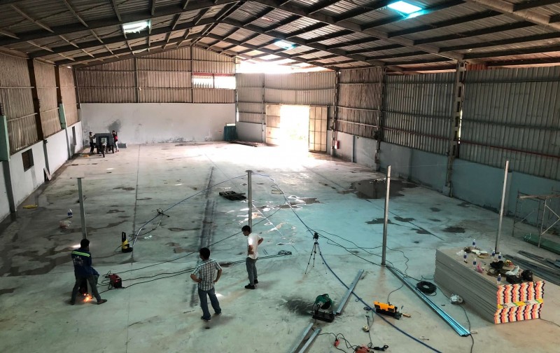Cho thuê kho xưởng Vp 1200m2 Phan Huy Ích Gò Vấp