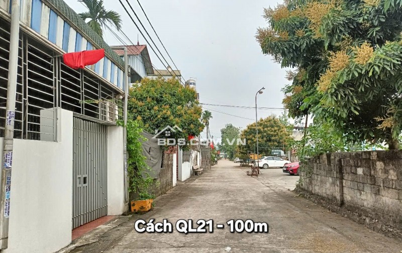 Cần Bán 180m Full TC - 2 Mặt Tiền Trước Sau - Sát QL 21A