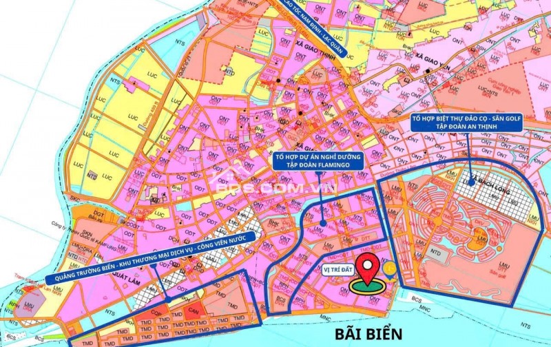 Đất du lịch biển quất lâm giá F0 cho nhà đầu tư
