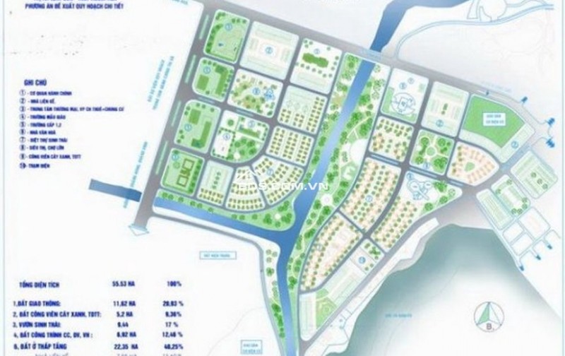 Đất biệt thự Khu đô thị Sông Đơ, phường Trường Sơn, thành phố Sầm Sơn, Thanh Hóa