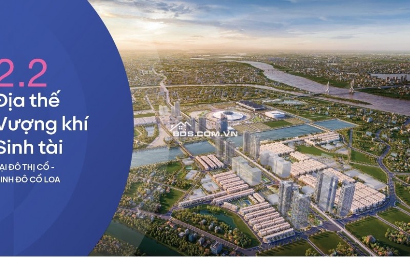 Bán các căn liền kề biệt thự gần đối diện hồ điều hòa Vinhomes Global Gate Cổ Loa Đông Anh