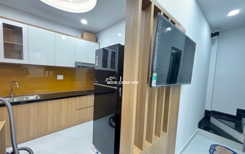 NHÀ BÁN P.1 GÒ VẤP- ĐƯỜNG TRẦN QUỐC TUẤN - HẺM GẦN MẶT TIỀN - 3PN TẶNG NỘI THẤT 3.25Tỷ