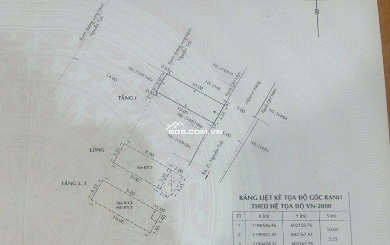 Bán nhà chính chủ tại 214/14Bis Nguyễn Trãi, Phường Nguyễn Cư Trinh, Quận 1