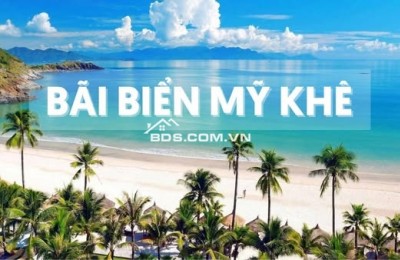 Lô đất 133m2 nở hậu gần biển Mỹ Khê -Lương Thế Vinh -Sơn Trà -Giá chỉ 10,6 tỷ