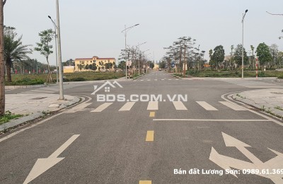 Bán lô đất đấu giá Lương Sơn gần khu phố chợ Lương Sơn