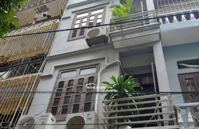 Nhà 4 tầng mặt ngõ kinh doanh phố Tây Sơn, Đống Đa, lô góc, gần phố, sổ vuông, 4.2 tỷ.