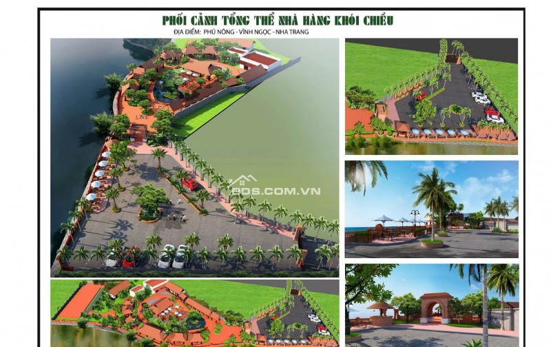 Cho thuê mặt bằng kinh doanh diện tích lớn - Nhà hàng Khói Chiều