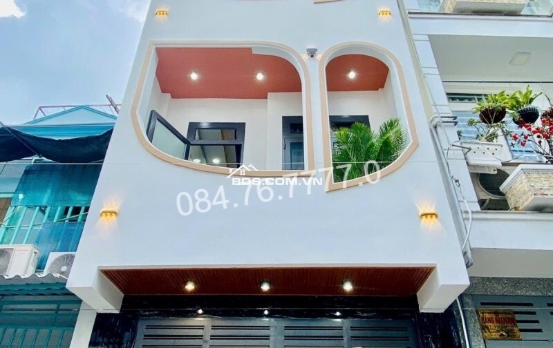 BÁN NHÀ HXH 4 TẦNG, 4PN, 4WC - QUANG TRUNG, GÒ VẤP - 5.7 TỶ - 33M2 - NHÀ MỚI ĐẸP - LIỀN KỀ TIỆN ÍCH