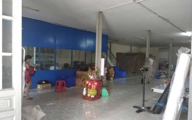 Cho thuê mb xưởng 1 lầu, sd 800m2 Lê Thị Riêng Quận 12