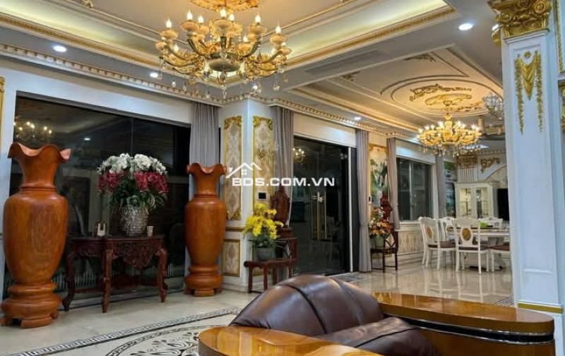 Bán Căn Biệt Thự Song Lập Đẳng Cấp 318m, 3 tầng, mt 11m, giá 98.6 tỷ.