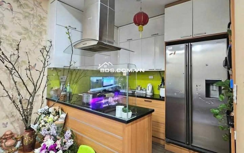 Nhà Đẹp Gần Đường Ô Tô Thái Thịnh, Đống Đa 39/46m, 4 tầng, mt 5.8m, giá 13.2 tỷ