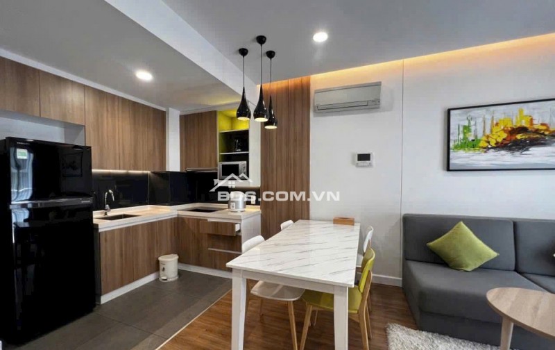 Chung cư Saigon Air, Bạch Đằng, TB: 96m2, 2p ngủ, NT mới, Căn Góc, 19tr/th