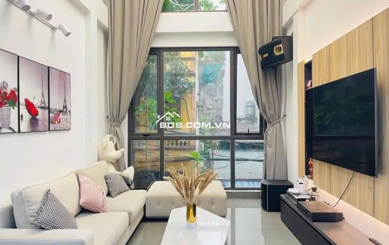 Nhà Đẹp Kinh Doanh, Phân Lô, Ô TÔ, Đền Lừ, Hoàng Mai 45m, 6 tầng, mt 3.5m, giá 19.5 tỷ