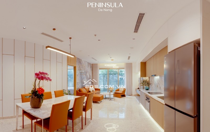 Căn hộ cao cấp Peninsula Đà Nẵng với Pháp lý, sổ hồng lâu dài riêng từng căn, mật độ XD chỉ 44%