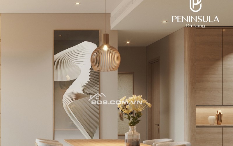 Căn hộ cao cấp Peninsula Đà Nẵng với Pháp lý, sổ hồng lâu dài riêng từng căn, mật độ XD chỉ 44%