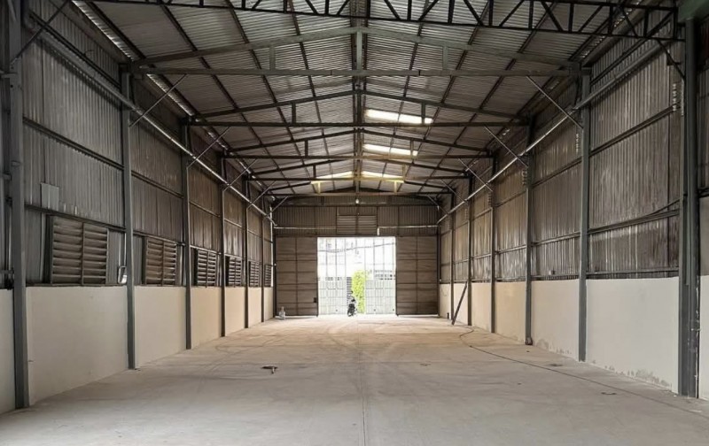 Cho thuê kho xưởng 300m2, 600m2 Trục Hà Huy Giáp Quận 12