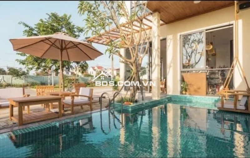 SIÊU PHẨM BIỆT THỰ NGHỈ DƯỠNG - LÔ GÓC KHÚC THỪA DỤ ,HỘI AN -GIÁ CHỈ 12,5 TỶ